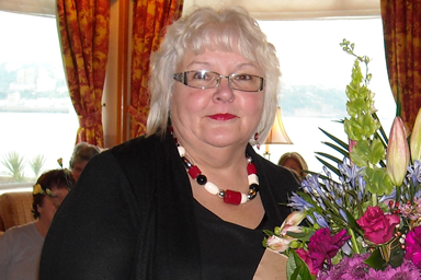 Cherrie Crook recently held a party to celebrate her 60th birthday