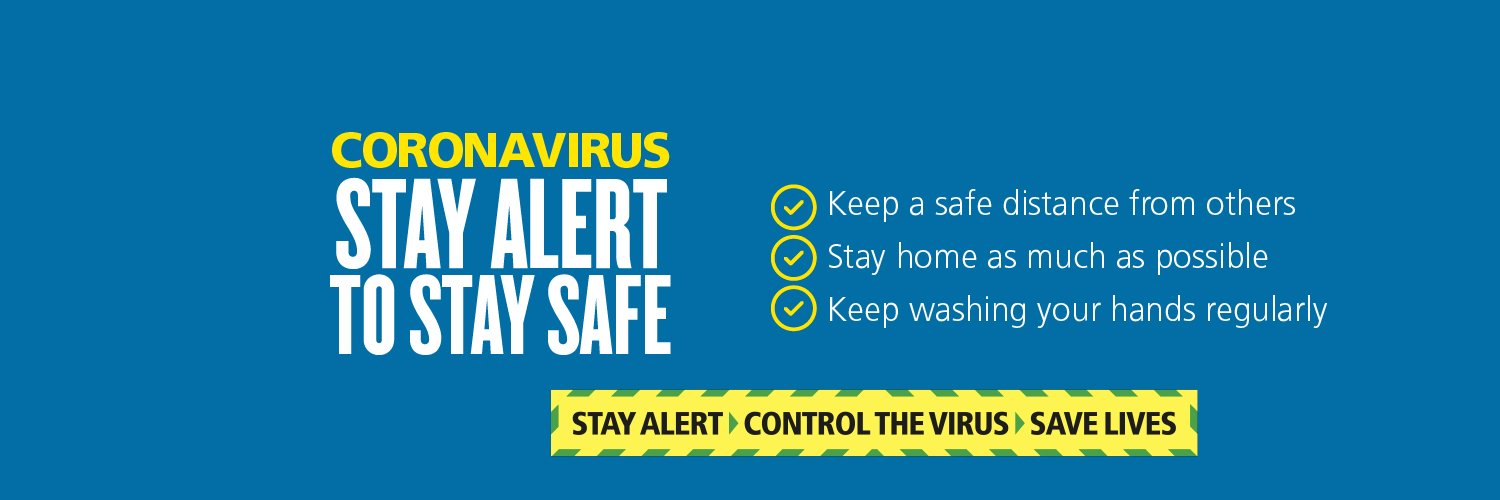 Stay Alert Control the Virus Save Lives
