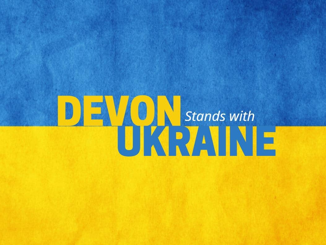 Devon Stands with Ukrane